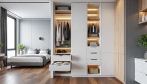 découvrez comment agencer un placard modulable à prix mini pour transformer 2 m² de votre micro-habitation en un espace de rangement fonctionnel et stylé. optimisez chaque centimètre carré avec des solutions pratiques et économiques.