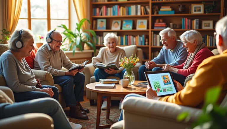 découvrez comment créer un club de lecture audio pour seniors qui favorise le lien intergénérationnel. partagez des histoires, échangez des idées et inspirez des rencontres enrichissantes entre les générations, tout en profitant des bienfaits de la lecture audio.