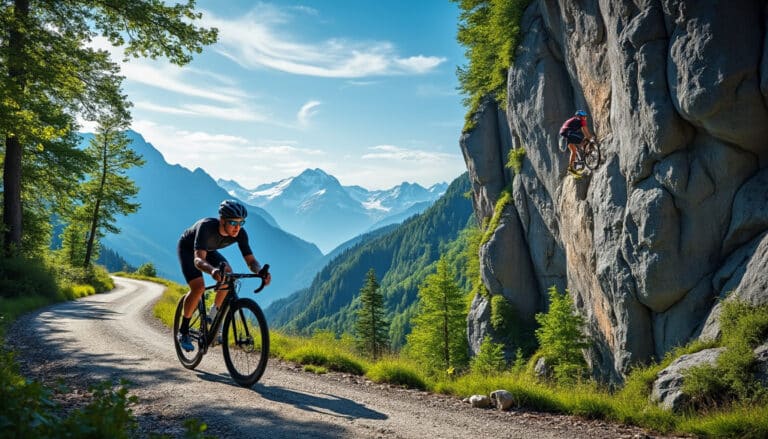découvrez nos itinéraires vélo-grimpe spécialement conçus pour muscler votre mobilité active. alliez endurance et plaisir avec des parcours époustouflants qui stimulent votre apprentissage tout en vous offrant une expérience inoubliable en pleine nature.