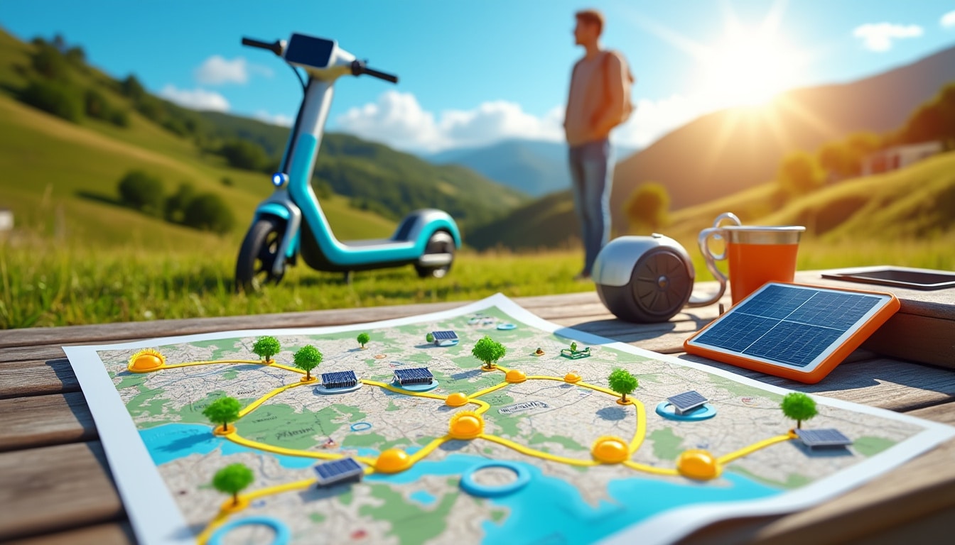 découvrez comment planifier un road-trip inoubliable en e-trottinette tout en profitant d'étapes de recharge solaire autonome. explorez des itinéraires écologiques, des conseils pratiques pour maximiser votre autonomie et les meilleures destinations adaptées aux e-trottinettes. partez à l'aventure en alliant mobilité durable et plaisir d'explorer !