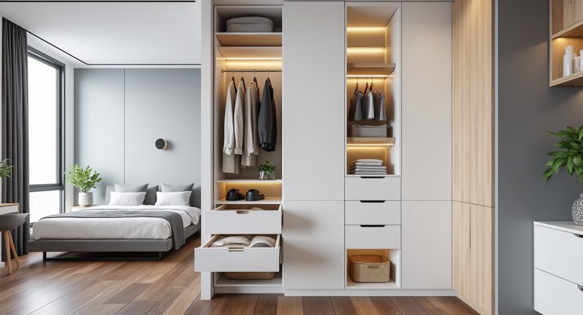 découvrez comment agencer un placard modulable à prix mini pour transformer 2 m² de votre micro-habitation en un espace de rangement fonctionnel et stylé. optimisez chaque centimètre carré avec des solutions pratiques et économiques.