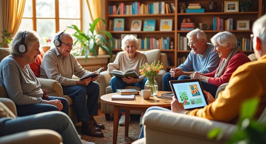 découvrez comment créer un club de lecture audio pour seniors qui favorise le lien intergénérationnel. partagez des histoires, échangez des idées et inspirez des rencontres enrichissantes entre les générations, tout en profitant des bienfaits de la lecture audio.